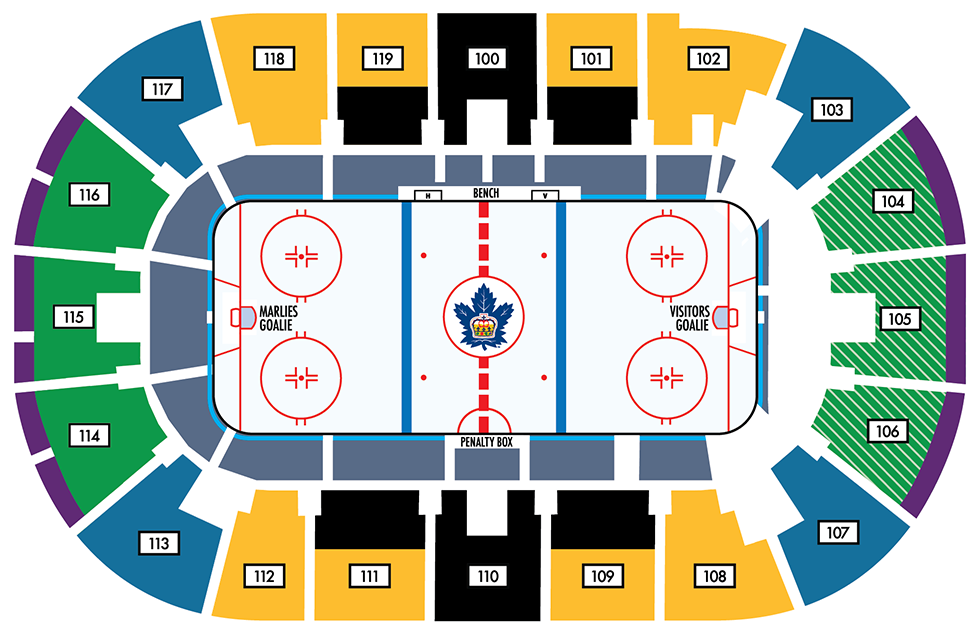 Toronto Maple Leafs Seating Chart Prices